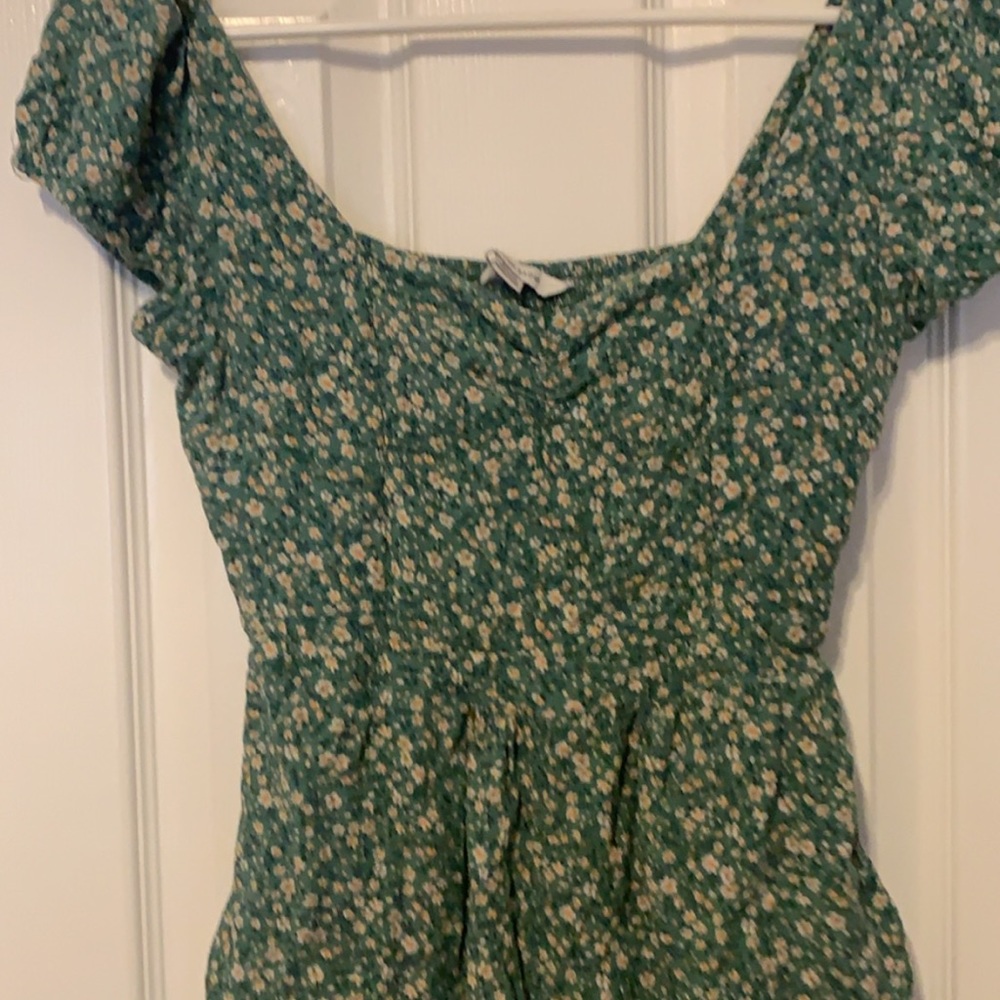 American Eagle Floral Romper